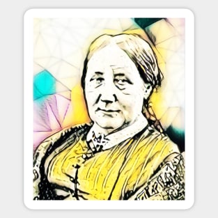 Elizabeth Gaskell Portrait | Elizabeth Gaskell 3 Sticker
